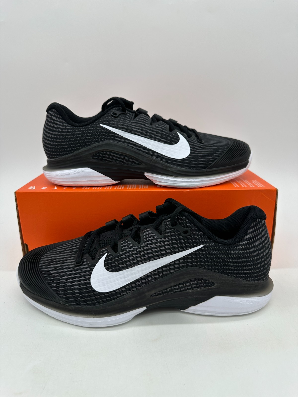 Zoom Vapor 12 Hard Court Women's Size 10 Black Tennis Shoes FV5554 001