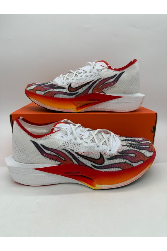 ZoomX Vaporfly NEXT% 3 Men's size 14 White Flame Racing Shoes HQ3504 100