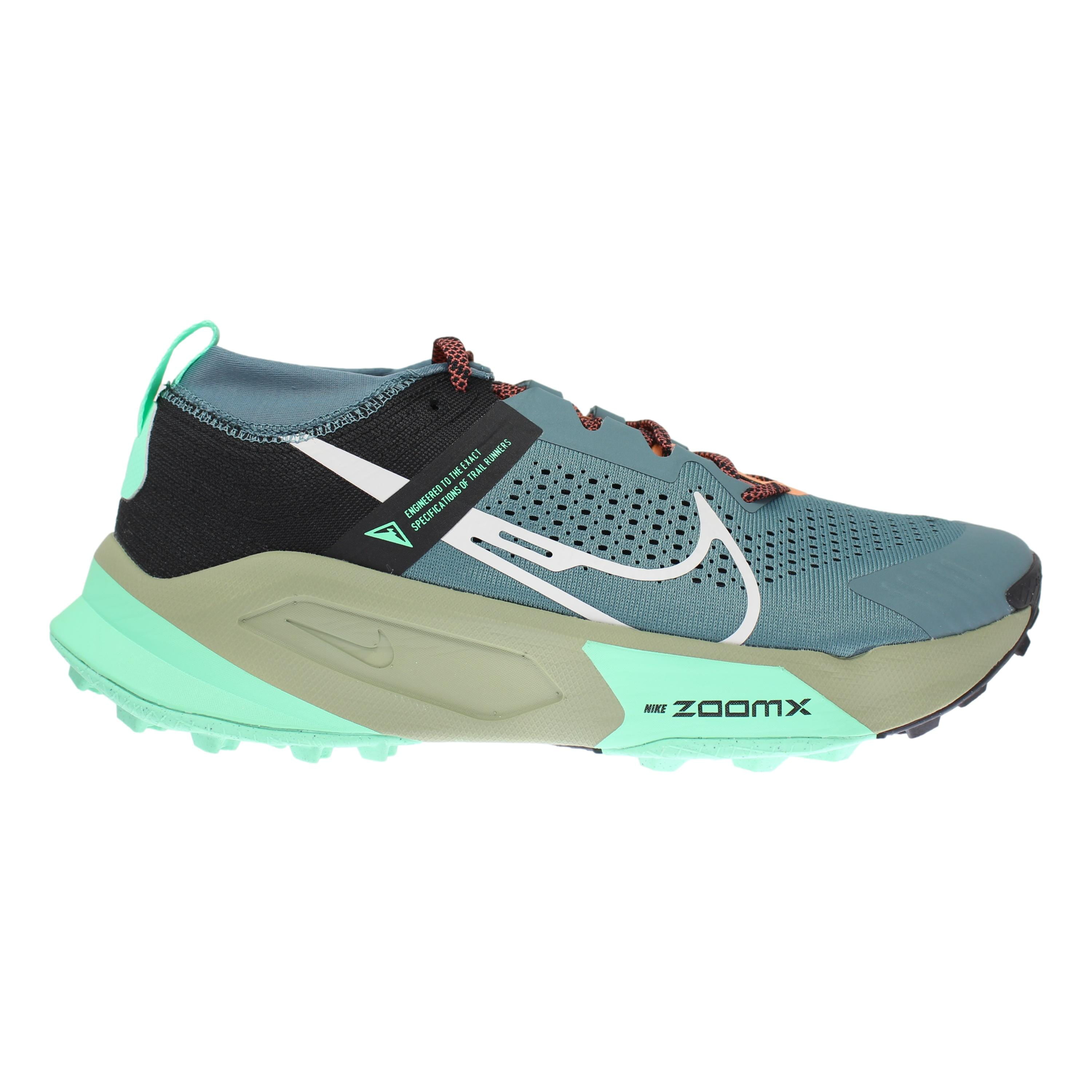 Nike ZoomX Zegama Trail Mineral Slate/Light Bone-Black DH0623-300 Men's  Size 10.5 Medium