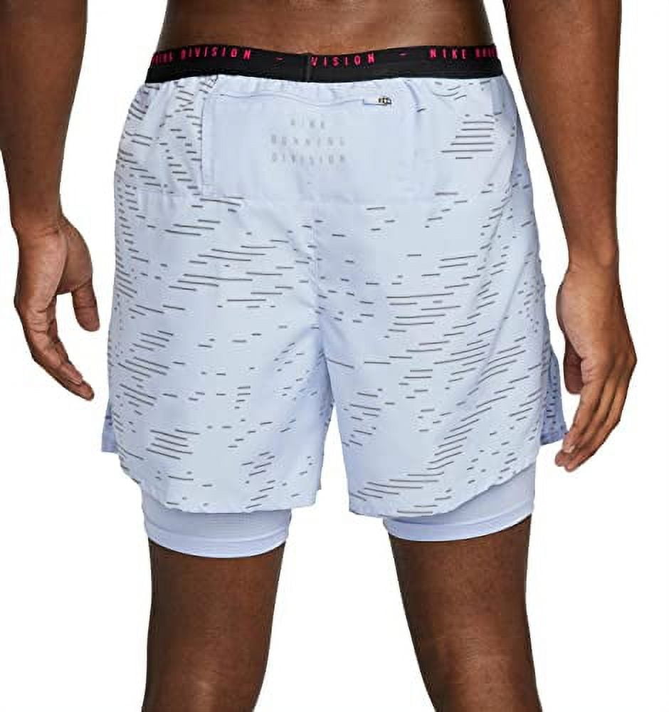 Nike by Nike MENS Core Run Division Flex 5, 2-in-1 Running Shorts