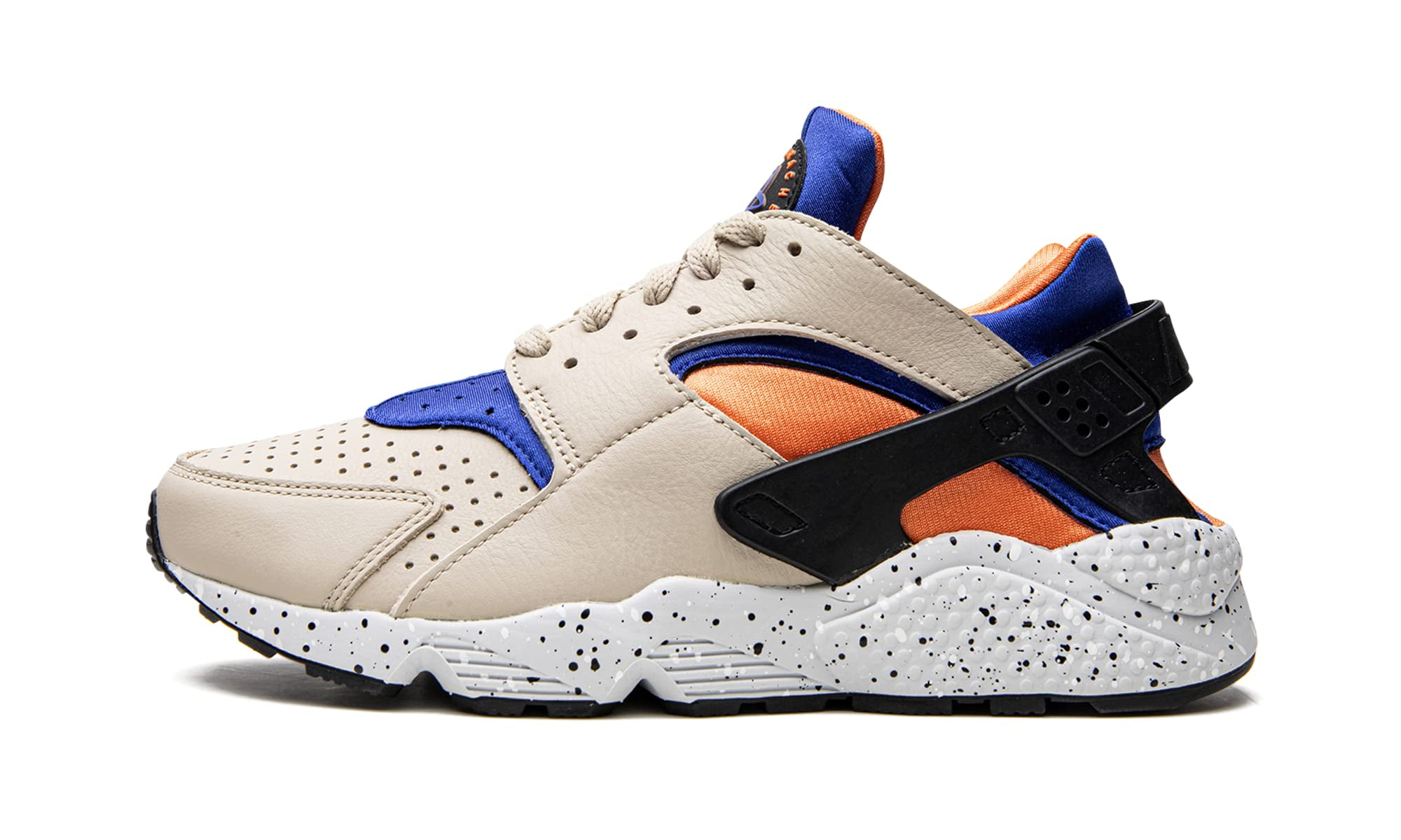 Nike air huarache run mid fashion mens orange