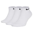thumbnail image 1 of Nike unisex-adult Unisex Nike Everyday Cushion Low 3 Pair White/Black Medium, 1 of 2