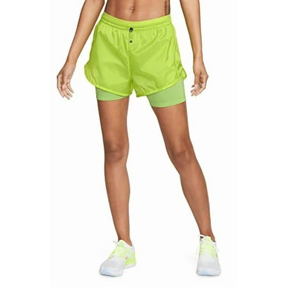 Nike womens Nike Women's Dri-fit Tempo Luxe Icon Clash Running Shorts