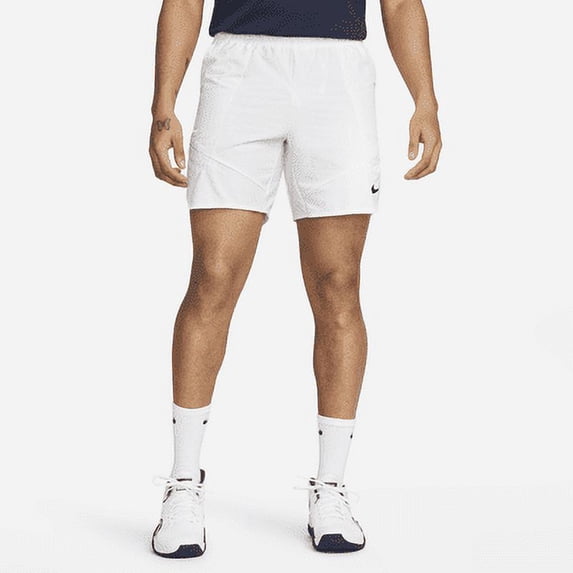 NikeCourt Dri-FIT Advantage Men's 7\ Color: White/Black Size: 2XL