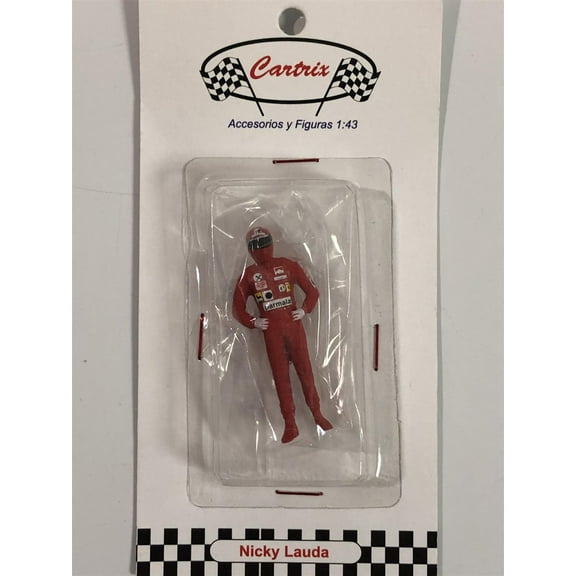 Niki Lauda Ferrari 1:43 Scale Racing Figure Cartrix CT02