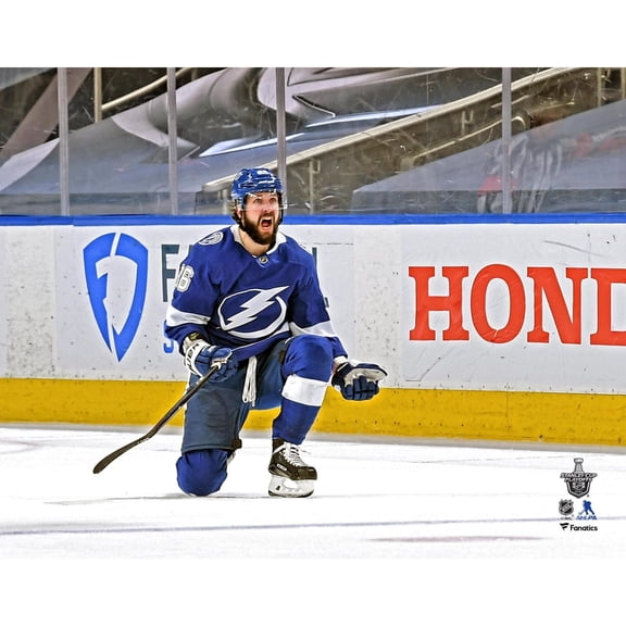 Nikita Kucherov Tampa Bay Lightning Unsigned 2020 Stanley Cup Playoffs Game 2 vs. New York Islanders Game-Winning Goal