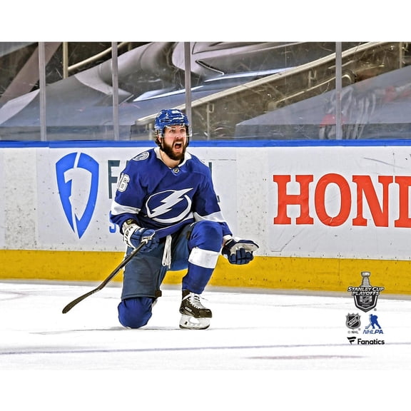 Nikita Kucherov Tampa Bay Lightning Unsigned 2020 Stanley Cup Playoffs Game 2 vs. New York Islanders Game-Winning Goal