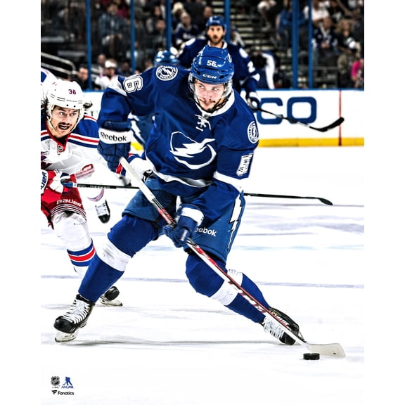 Nikita Kucherov Tampa Bay Lightning Unsigned NHL Debut Photograph