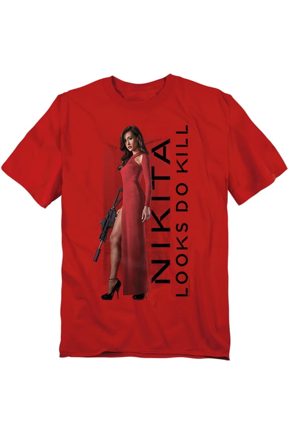 Nikita T-Shirt Standing Unisex Graphic Tee For Men & Women