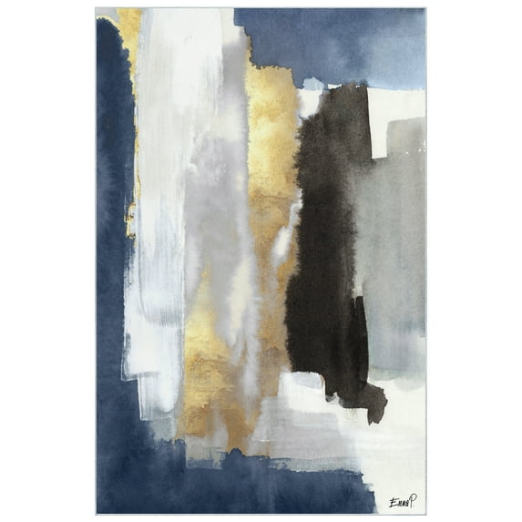 Nikka Washable Abstract Art Area Rug size 5'x8'