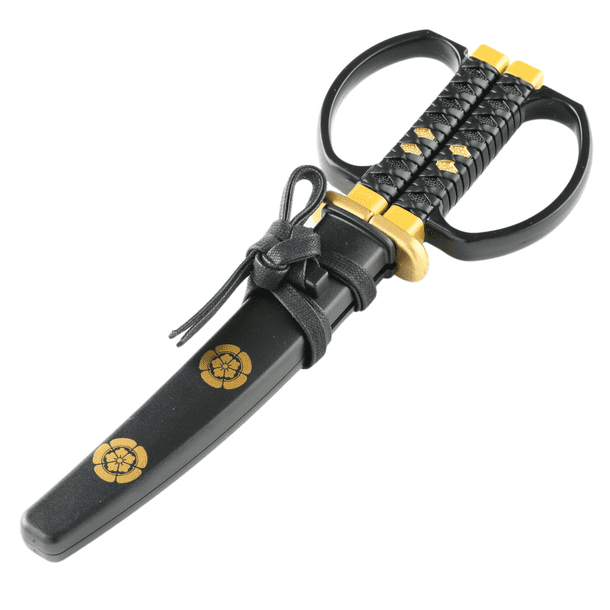 Nikken Samurai Sword Scissors, Katana-Inspired with Display Stand - Made in Japan