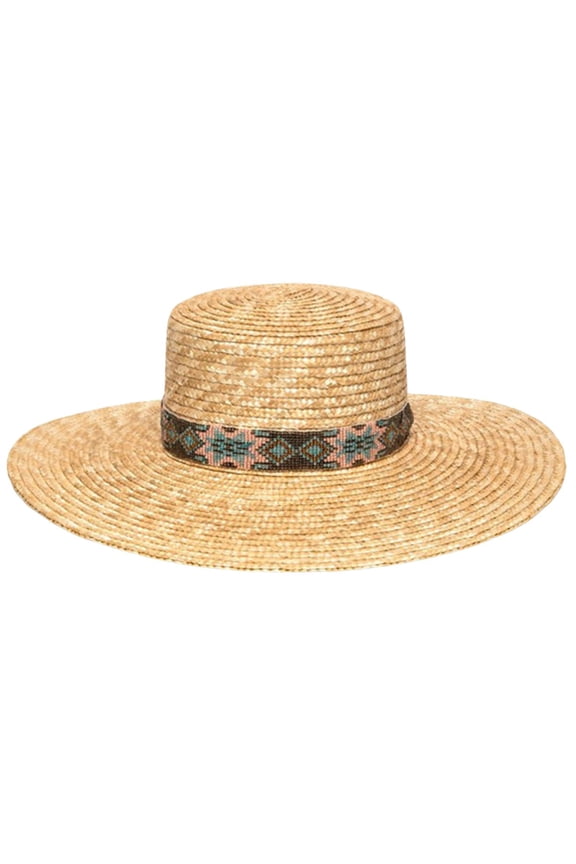 Women's Bossa Straw Western Fashion Hat - N38003 One Size