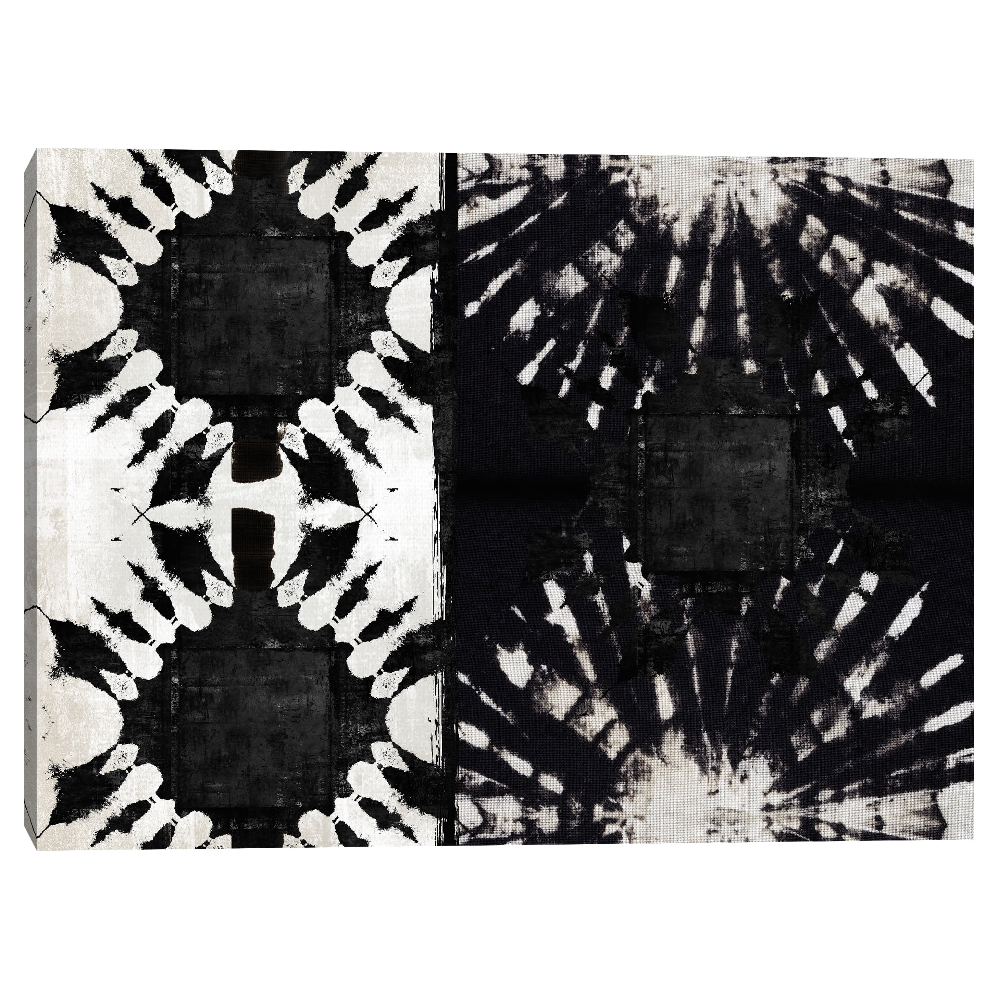 Nikki Chu Flower Tribal 7 Abstract Canvas Art Print, 30" x 40", by Nikki Chu