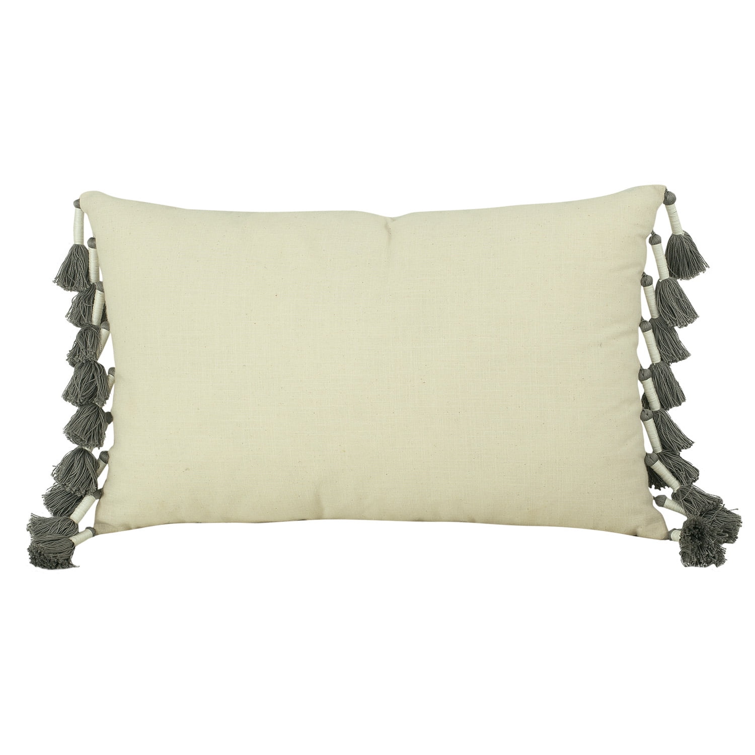 Nikki Chu Gingko Collection 12" x 20" Tassel Decorative Pillow