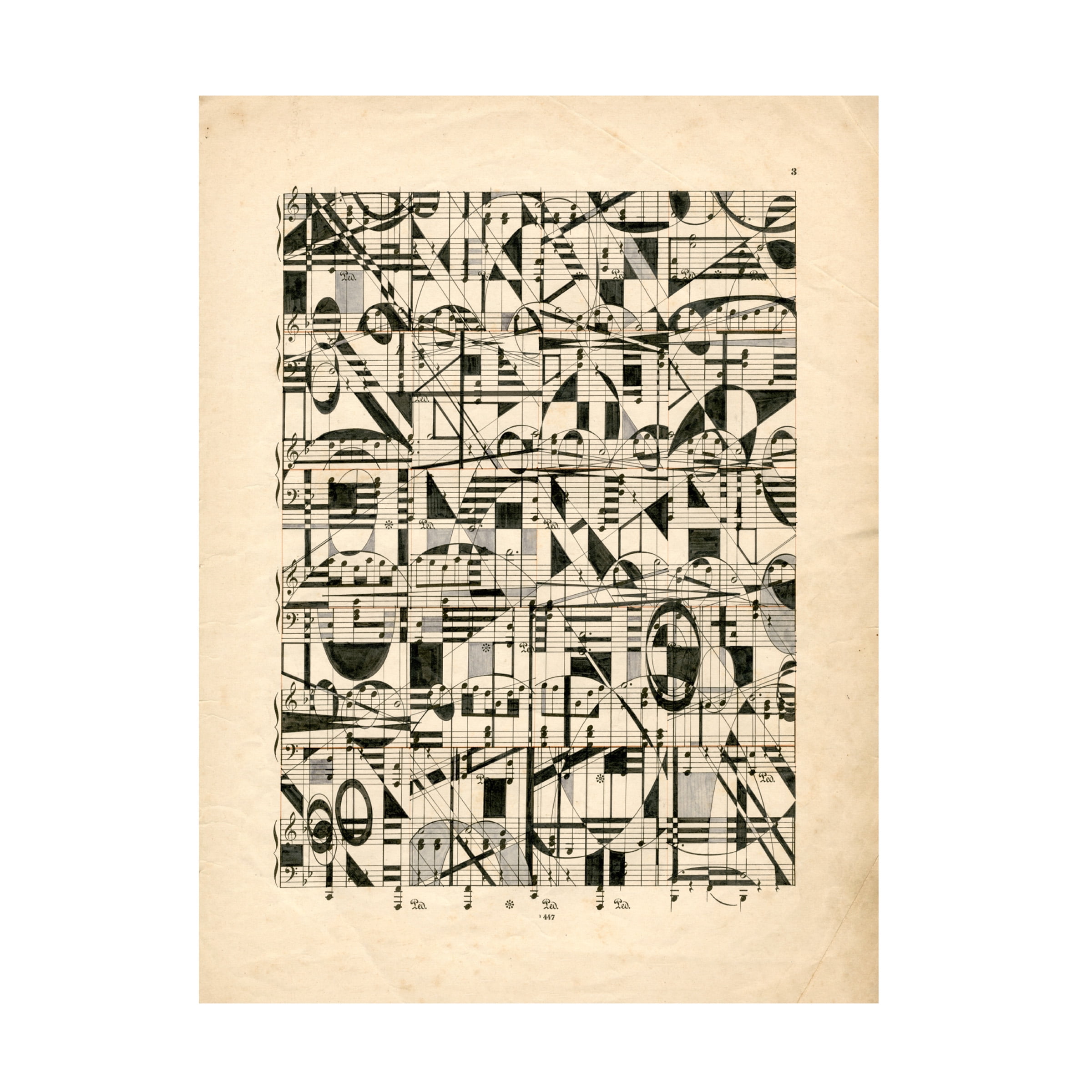 Nikki Galapon 'Graphic Notes' Canvas Art