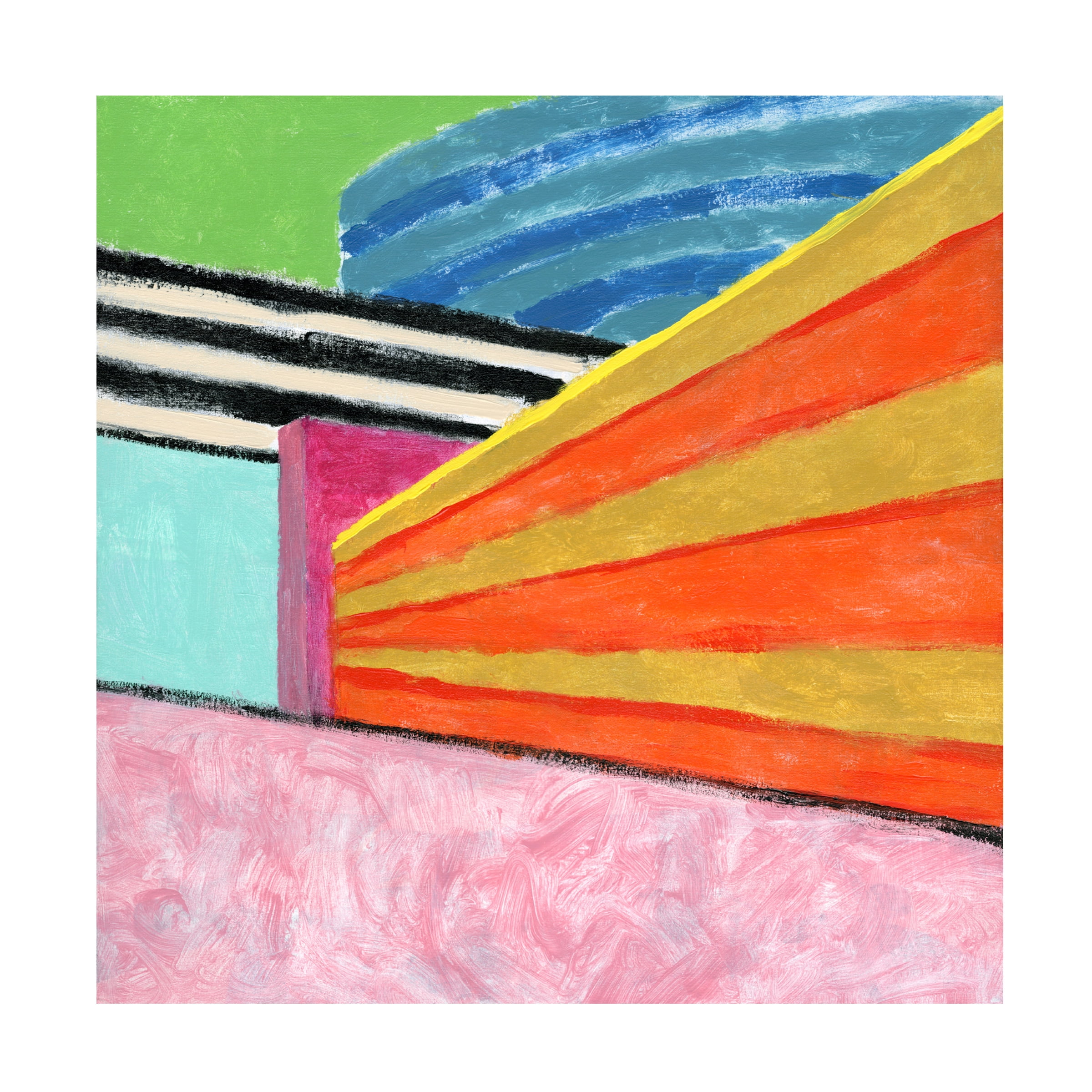 Nikki Galapon 'Museum II' Canvas Art