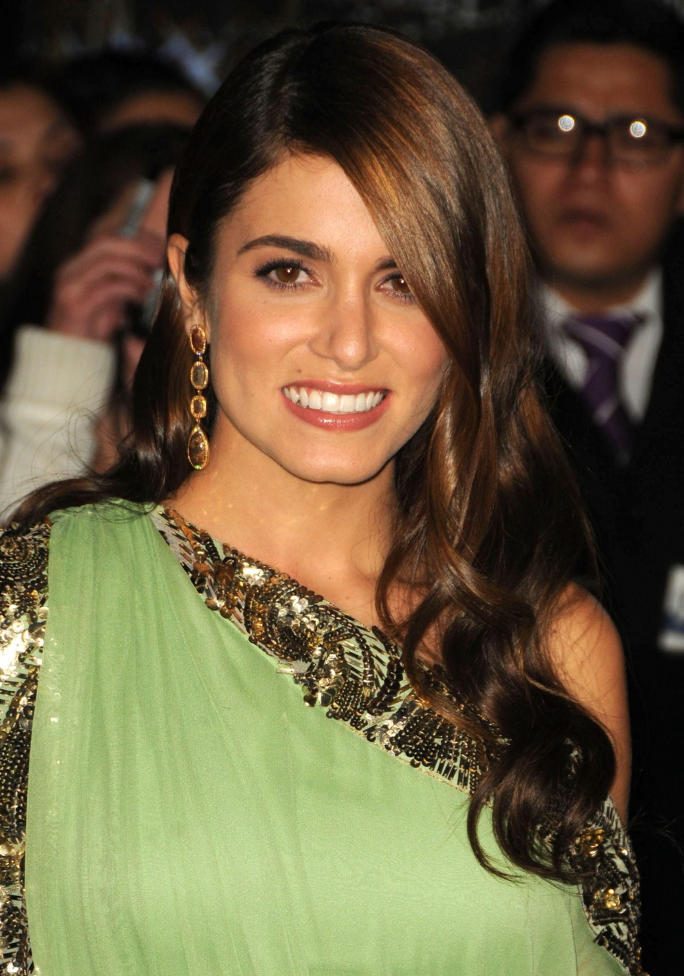 Nikki Reed At Arrivals For The Twilight Saga Breaking Dawn - Part 1 Premiere Canvas Art - (16 x 20)