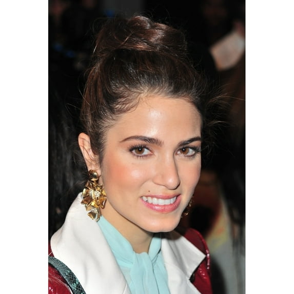 Nikki Reed Backstage For Tracy Reese Fall/Winter 2012 Fashion Show At Mercedes-Benz Fashion Week Photo Print