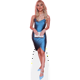 thumbnail image 1 of Nikki Roumel (Blue Dress) Mini Size Cutout. Standee., 1 of 6