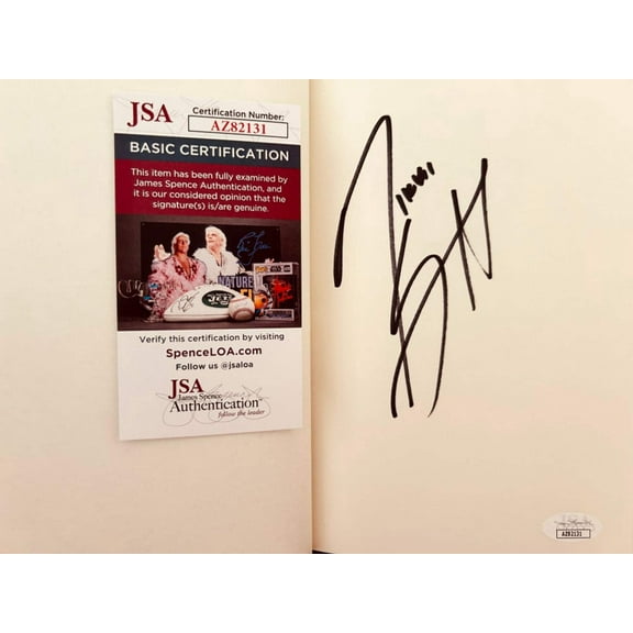 Nikki Sixx autographed FULL NAME First 21 hardcover first edition book Motley Crue JSA