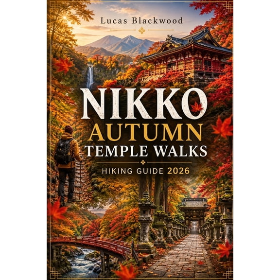 Nikko Autumn Temple Walks Hiking Guide 2026, (Paperback)