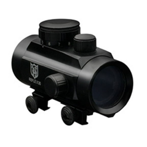 Nikko Stirling  1x30mm NDR Sight W/5/8 Scope Ring Mounts & 4 MOA Dot Size