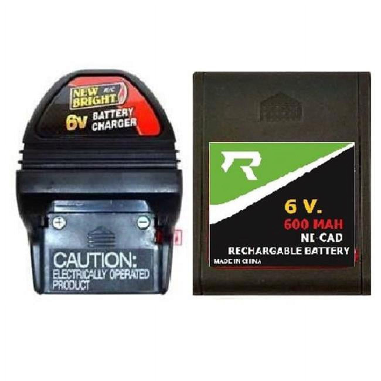 Nikko UN250279NT 6V 600mAh NiCad Battery & AC Adaptor Charger for