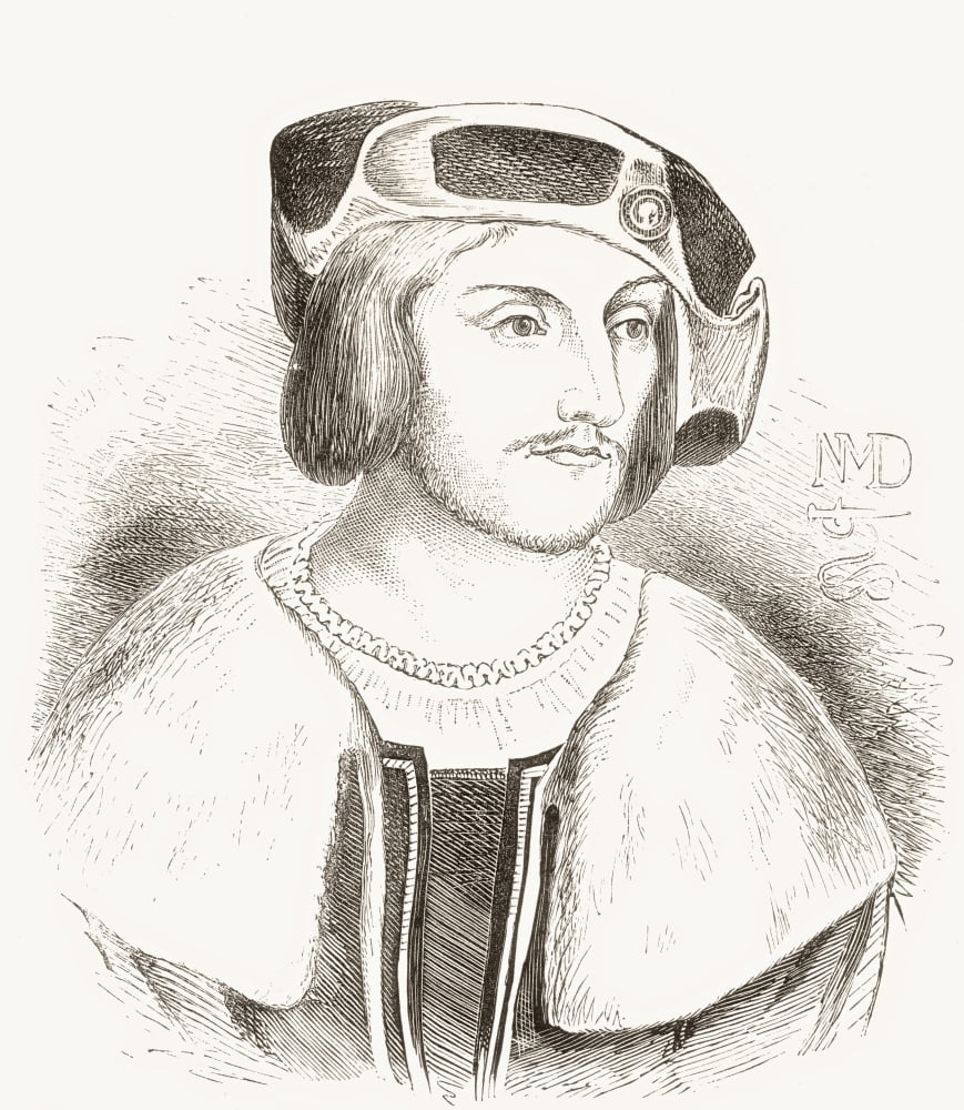 Niklaus Manuel 1484 - 1530 Swiss Dramaturg Painter Engraver And Statesman From Histoire Des Peintres Cole Allemande Published 1875 Canvas Art - Ken Welsh Design Pics (13 x 15)