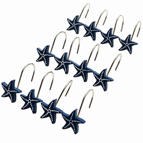 Niko Bath Collection - Set of 12 Shower Hooks