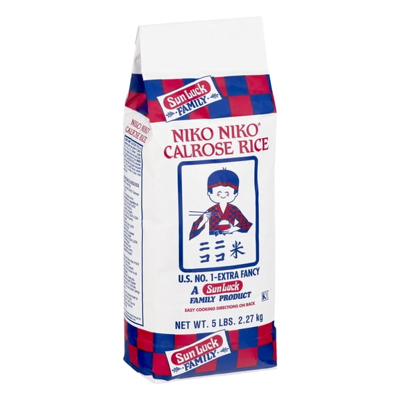 Niko Niko Luck Rice, 5 lb Bag