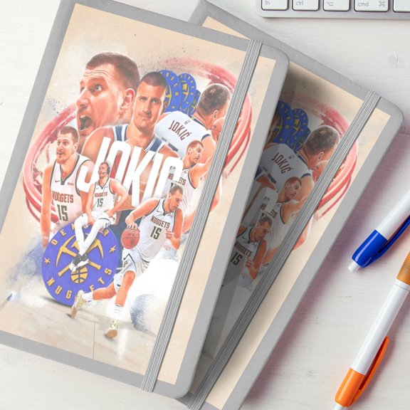Nikola Joki Custom Printed Notebook.