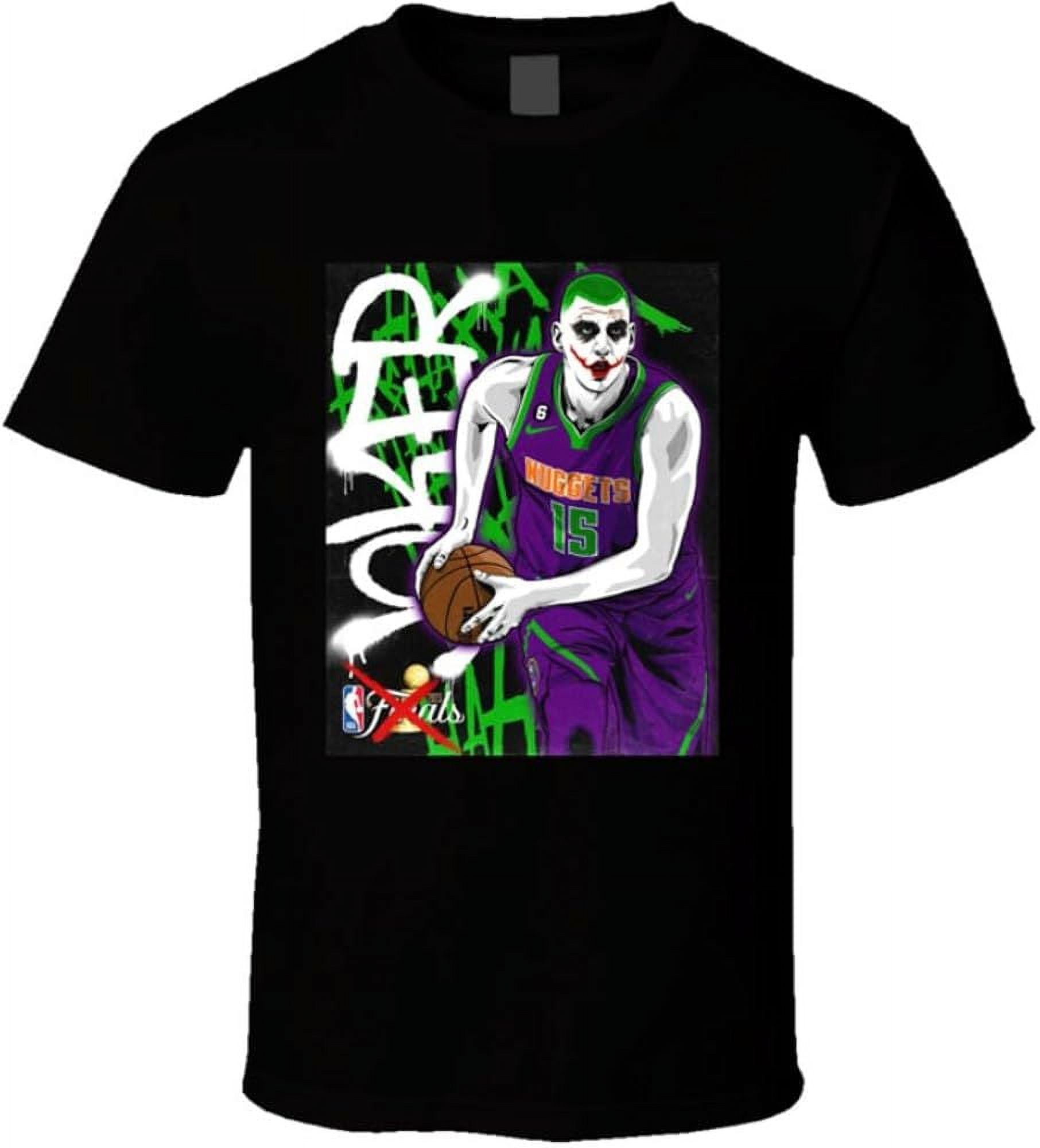 Nikola Jokic Joker Denver Basketball Fan T Shirt