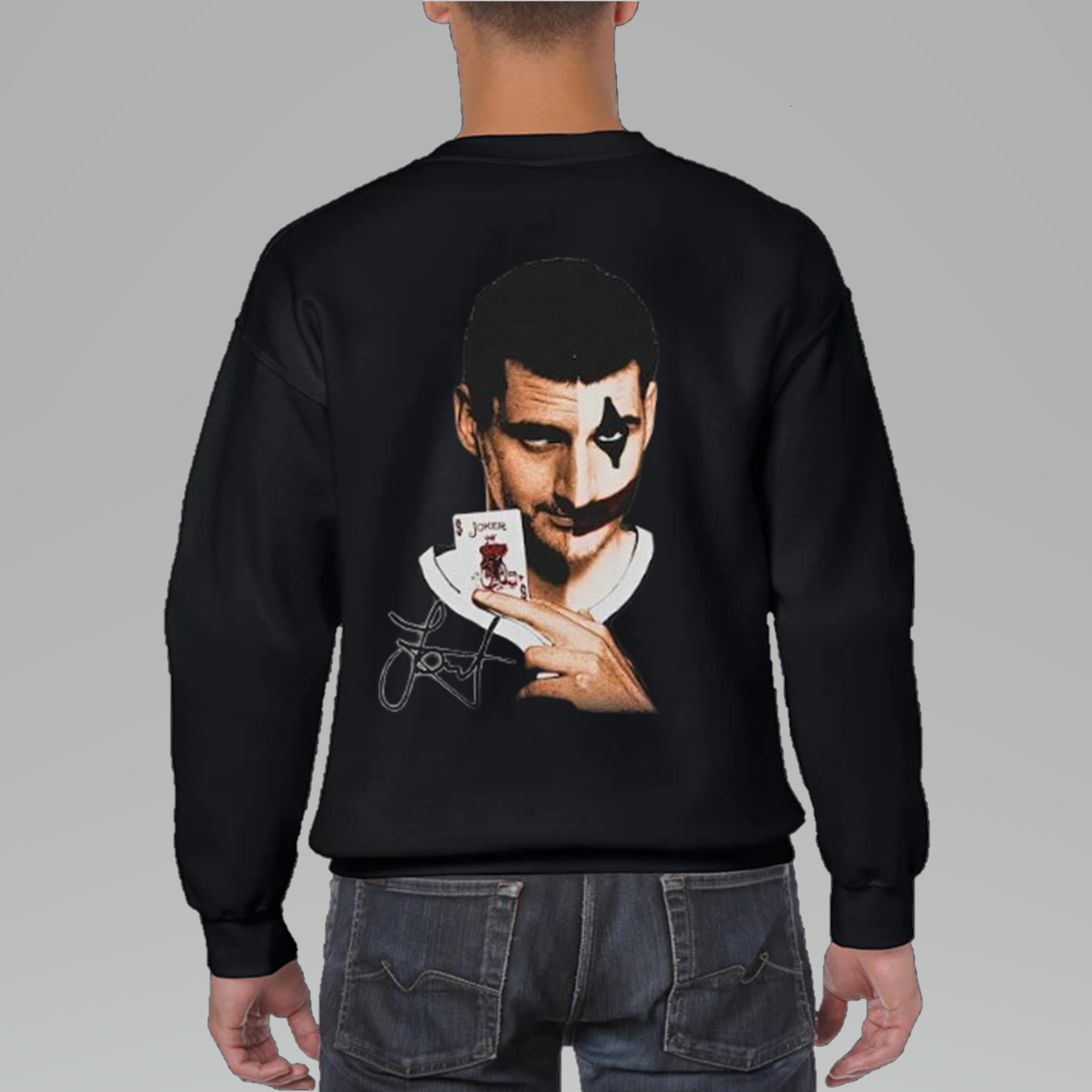 Nikola Jokic The Joker Denver Basketball Nuggets Streetwear Sweatshirt