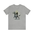 thumbnail image 1 of Nikola Tesla on a Robot Dinosaur Shirt, Gift for a Science Teacher, 1 of 2