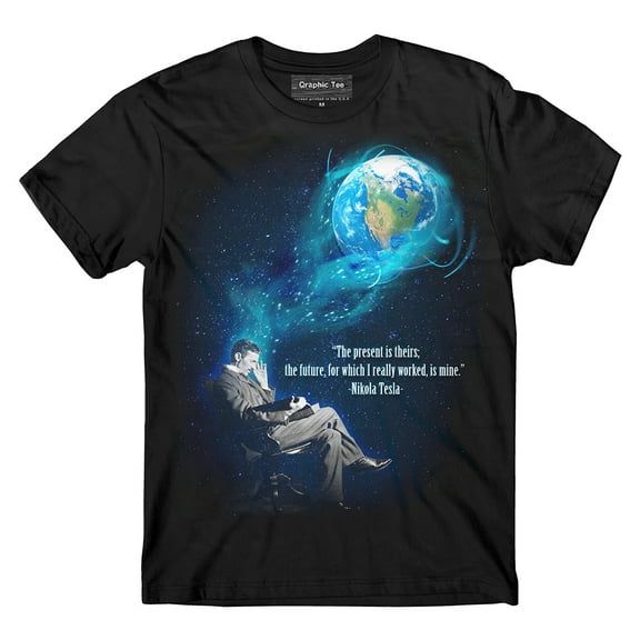 Nikola Tesla t-shirt, Tesla dream t-shirt, Free Energy t-shirt,scientist t shirt