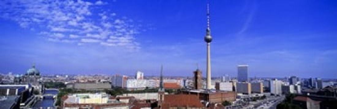 Nikolai Quarter Berlin Germany Canvas Art - Panoramic Images (18 x 6)
