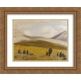 thumbnail image 1 of Nikolaos Lytras 2x Matted 24x20 Gold Ornate Framed Art Print 'Landscape of Athens', 1 of 2