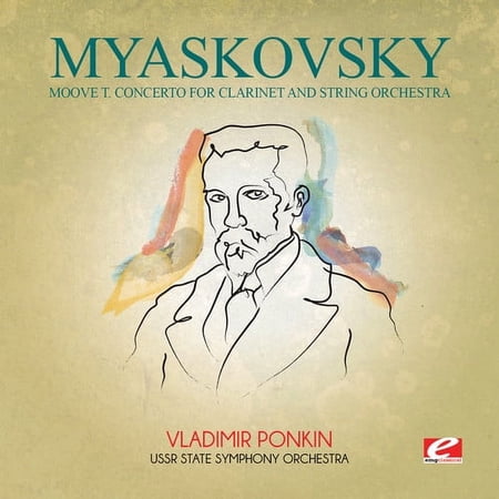 Nikolay Myaskovsky - Myaskovsky: Moove T Concerto for Clarinet & String - Music & Performance - CD
