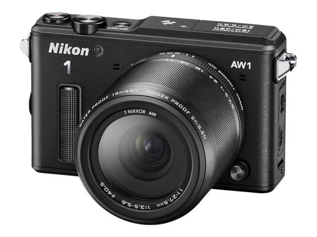 Nikon 1 AW1 Digital camera mirrorless 14.2 MP 2.5x optical zoom 1 NIKKOR AW 1127.5mm