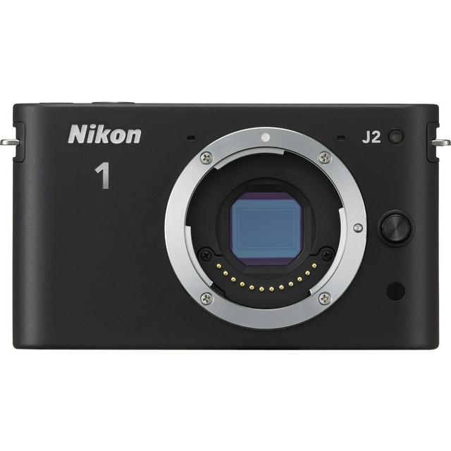 Nikon 1 J2 10.1 Megapixel Mirrorless Camera Body Only, Black
