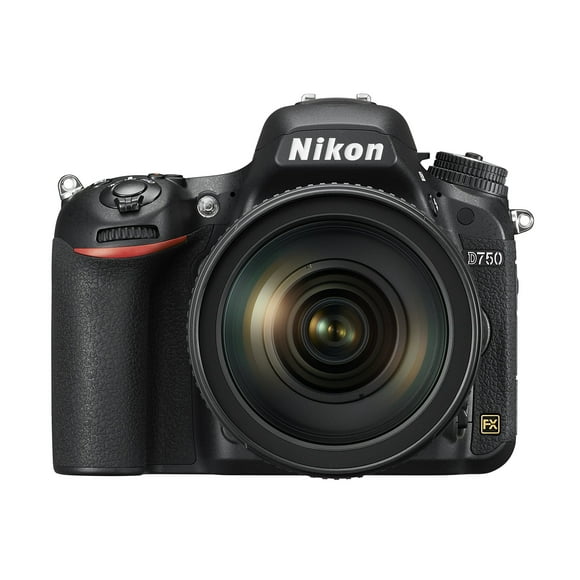 Nikon 1549 D750 24.3 Megapixel Digital SLR Camera with Lens - 24 mm-120 mm - 3.2in LCD - 16:9 - 5x Optical Zoom - i-TTL - 6016 x 4016 Image - 1920 x 1080 Video - HDMI - HD Movie Mode