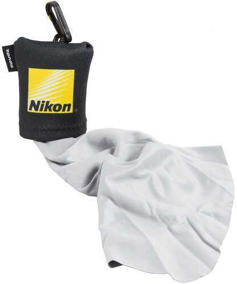 Nikon 16142 Micro Fiber Cleaning Cloth Large Cloth 10" X 10" W/Attached Bag