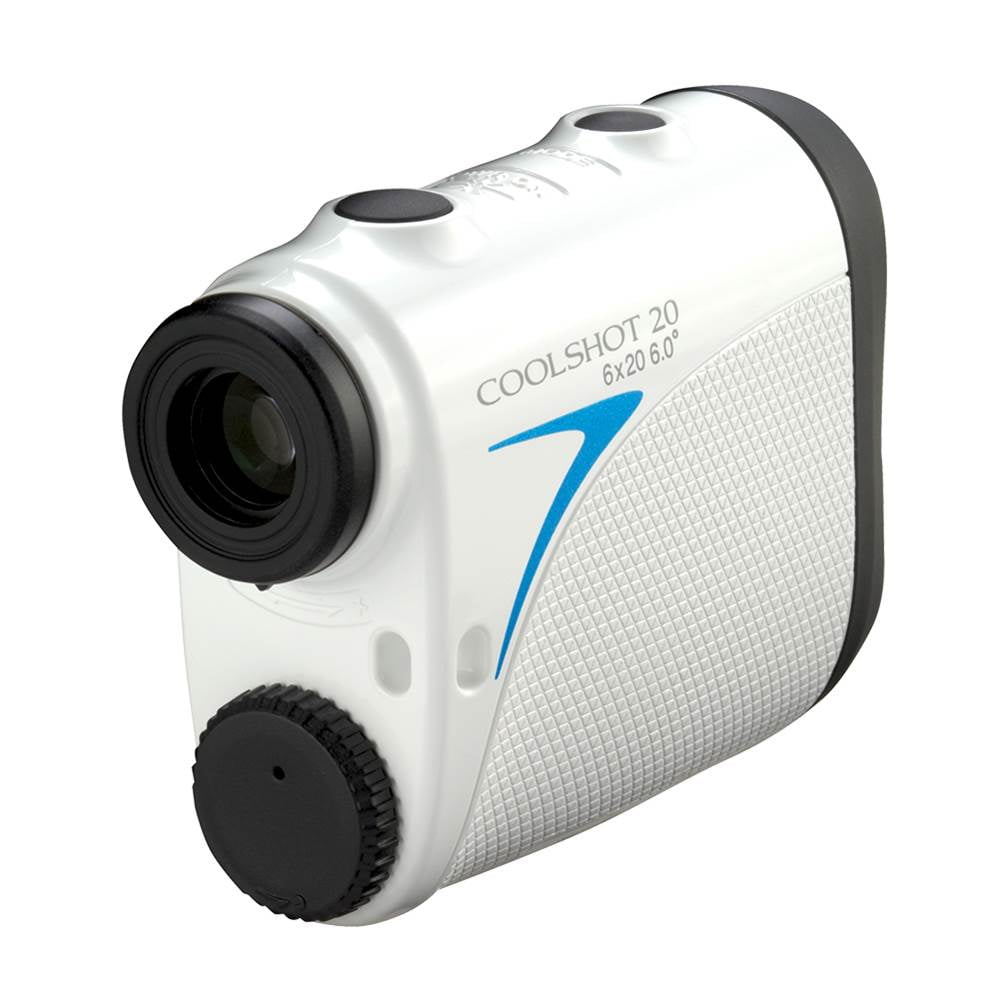 Nikon 16200 Coolshot 20 All Weather Handheld Golf Hole Laser Rangefinder,  White