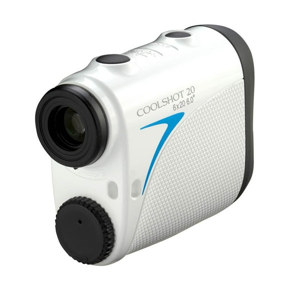 Nikon 16200 Coolshot 20 All Weather Handheld Golf Hole Laser Rangefinder, White