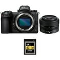 thumbnail image 1 of Nikon 1659 Z6II Mirrorless Camera 24.5MP Full Frame FX-Format with Nikon NIKKOR Z 24-50mm f/4-6.3 Full Frame Zoom Lens Bundle with Lexar 64GB Professional CFexpress Type B Memory Card, 1 of 10