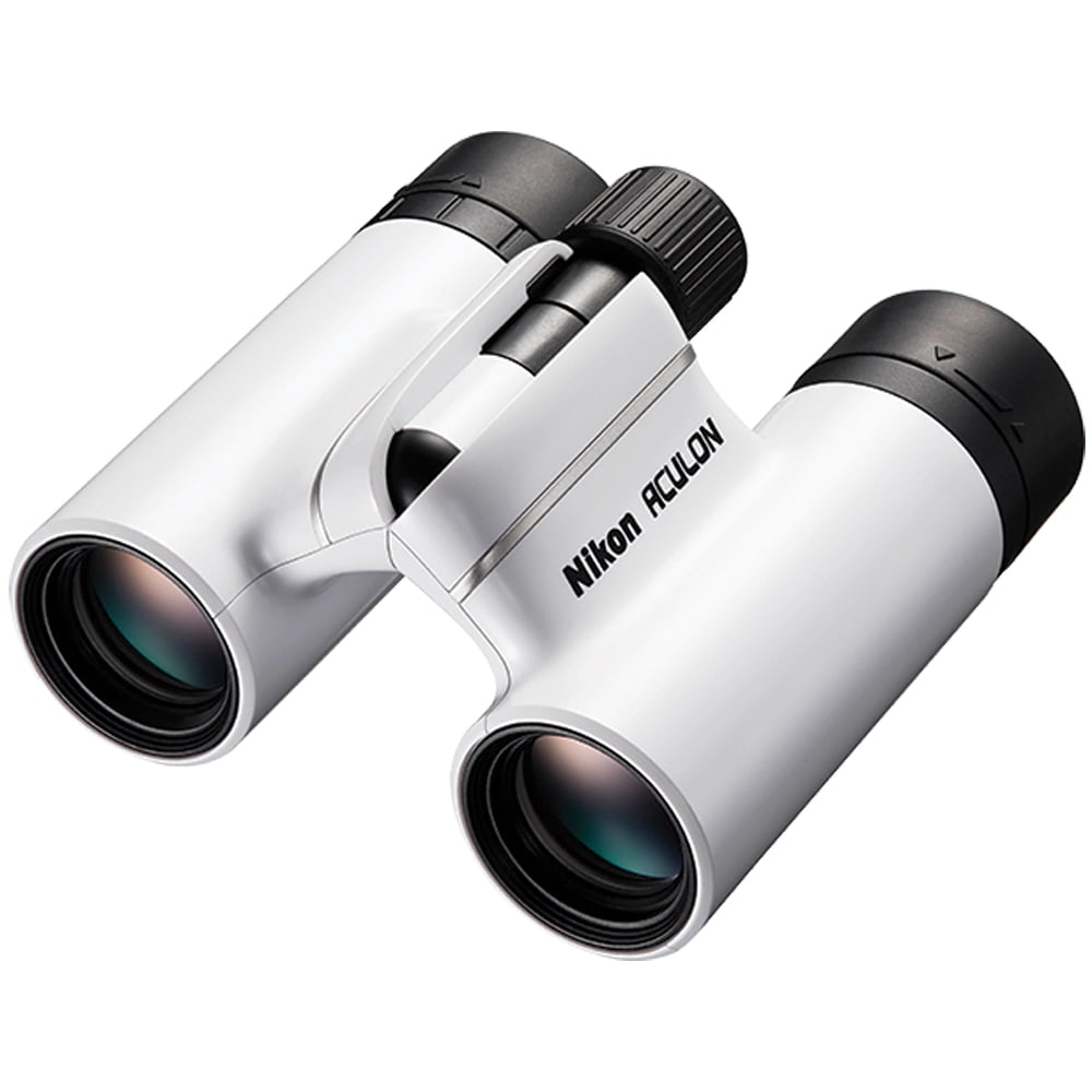 Nikon 16734B Aculon T02 8x21 Binoculars White (Renewed)