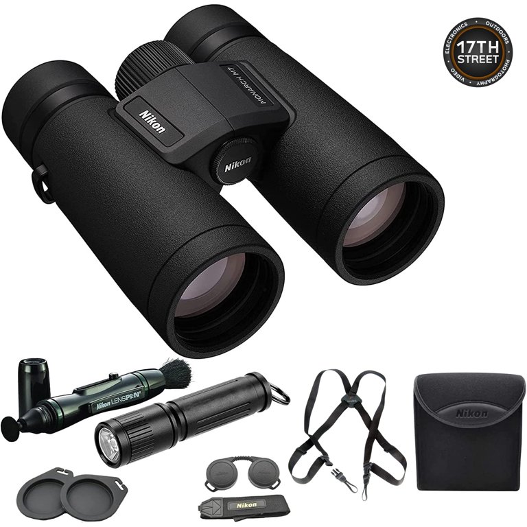 Nikon 16764 Monarch M7 10x30 Binocular With Lens Pen, Waith