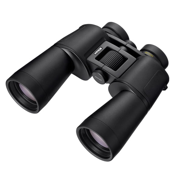 Nikon ACTION 16x50 Binoculars with Neck Strap, Case and Caps, Black