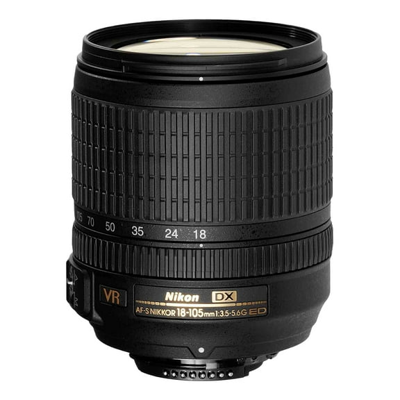 Nikon 18-105mm f/3.5-5.6G ED VR AF-S DX Nikkor Autofocus Lens 2179