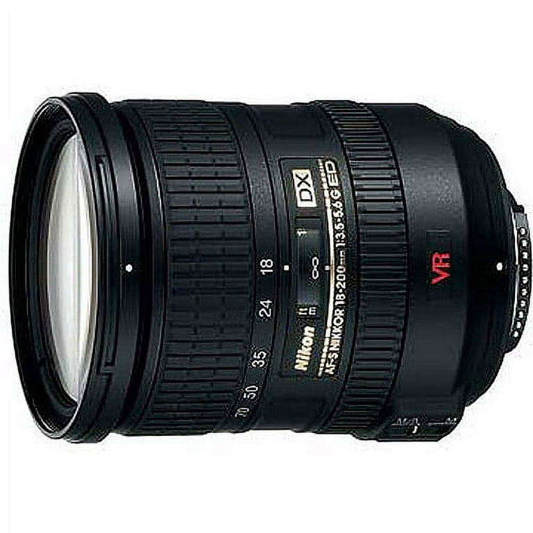 Nikon 18-200mm f/3.5-5.6G ED VR II Zoom AF-S DX NIKKOR Lens